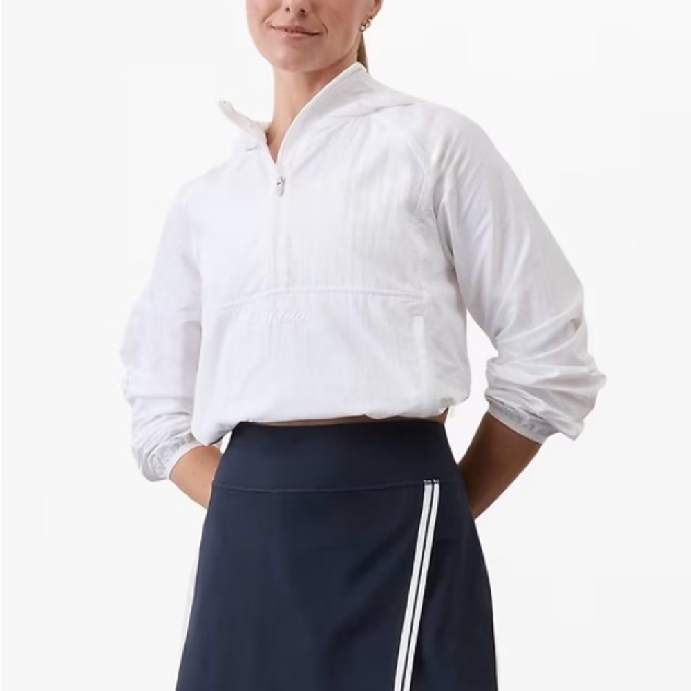 Navy Blue Skort with White Trim - Picture 2 of 7